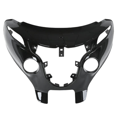 Front Outer Fairing &Headlight Bezel For Indian Chieftain Dark Horse 16-18 Black