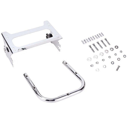 Detachable Tour Pack Pak Luggage Rack Trunk Bracket For Harley Touring 97-08