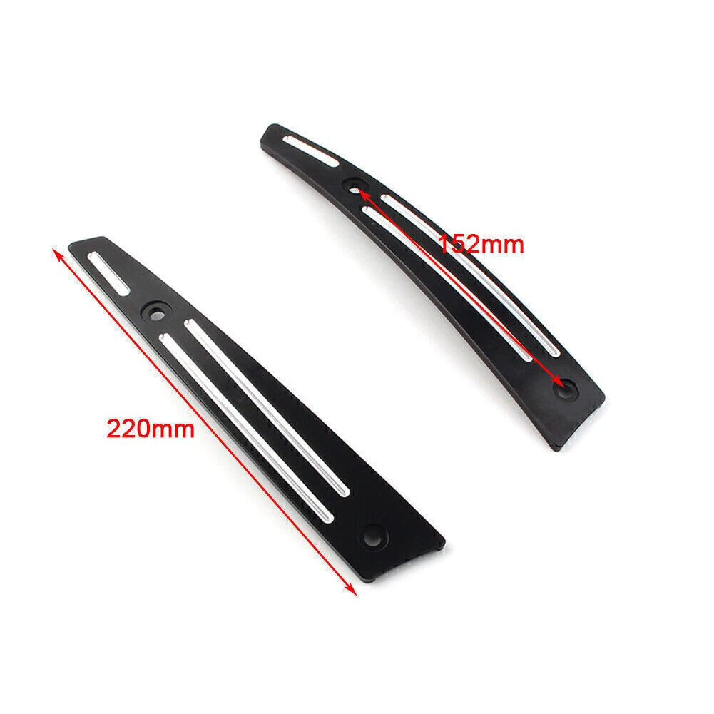 Split Windshield Trim Kit Fit for Harley Touring Road Glide FLTRX 2015-2016 Pair