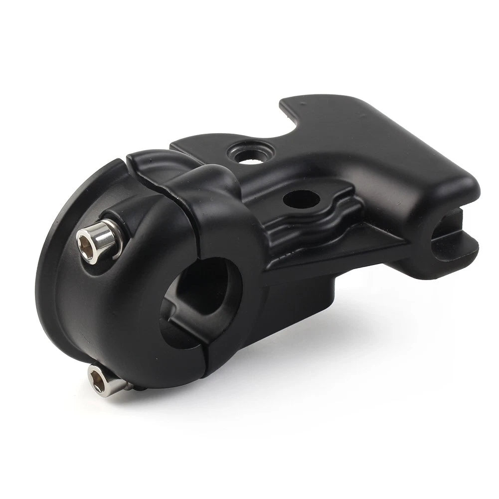 US Clutch Lever Mount Bracket Perch For Harley Dyna Street Wide Glide Softail