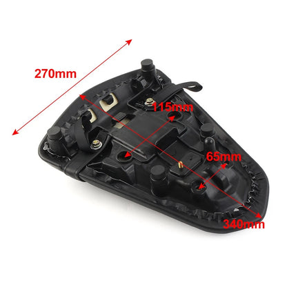 Rear Pillion Passenger Seat Cushion For Yamaha YZF R3 YZFR3 2015-2023 2016 2018