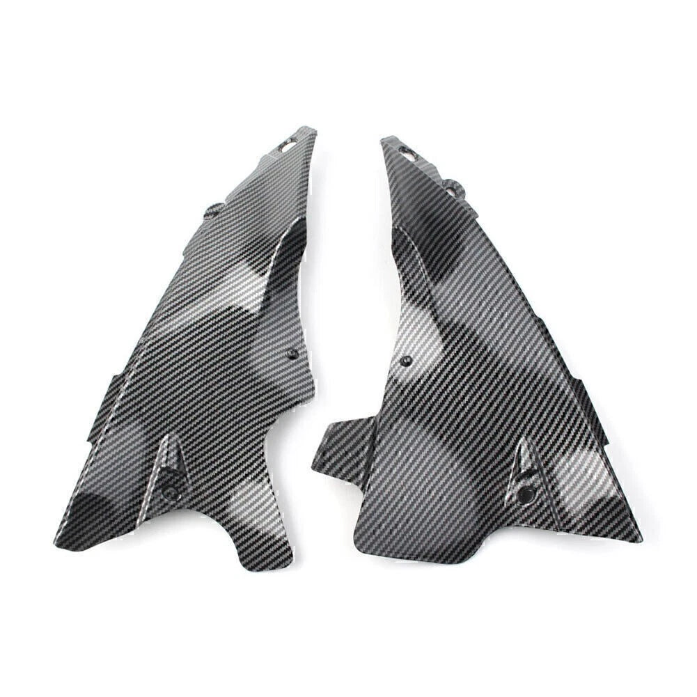 Carbon Fiber Look Front Dash Air Tube Trim Cover Fit YAMAHA YZF-R1 YZF R1 04-06