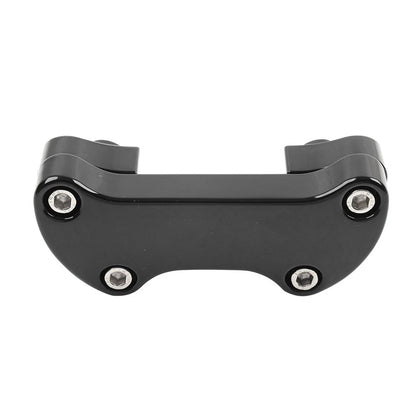 2" Handlebar Riser & Top Clamp For Harley Dyna Softail Sportster Street bob