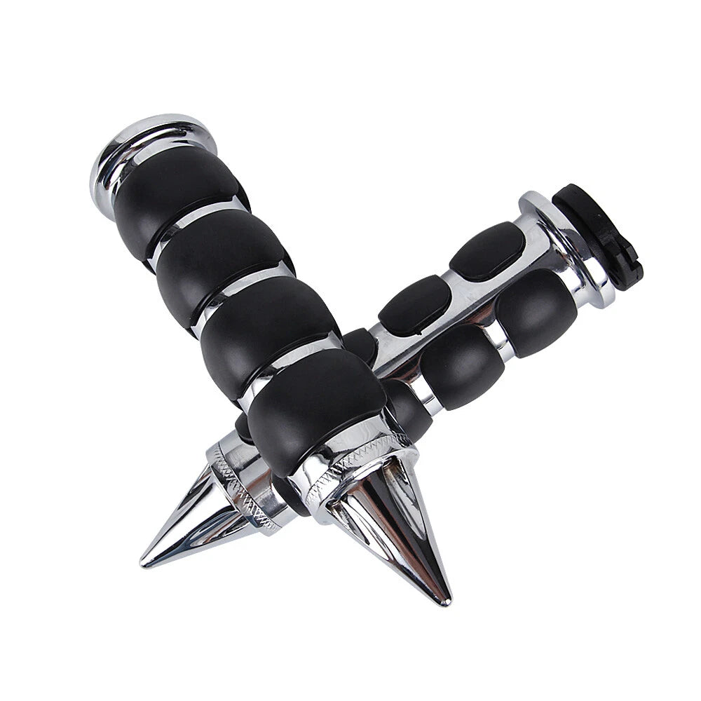 1" Motorcycle Handlebar Hand Grips For Harley Touring Road King Custom Sportster