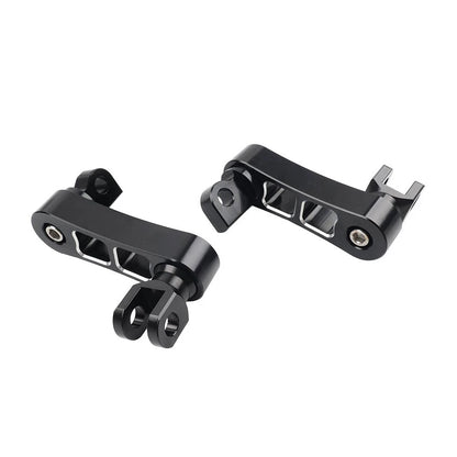 Foot Peg Mount Extensions For Harley Sportster XL883 XL1200 Softail Dyna Touring