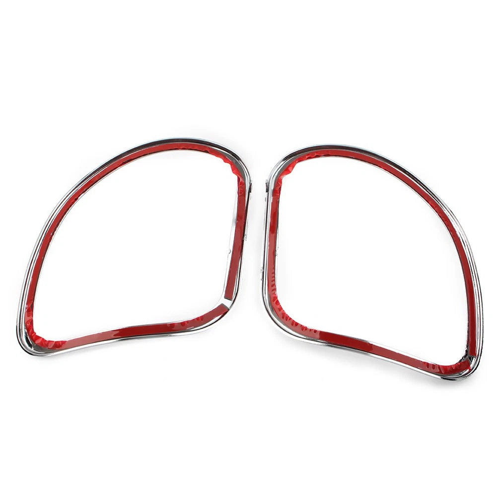 Chrome Front Speaker Trim For Harley Road Glide Custom FLTRX FLTR 15-18