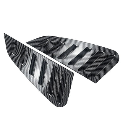 Rear Window Shutter Louvers Cover Trim For Subaru Impreza WRX STI 2011-2014