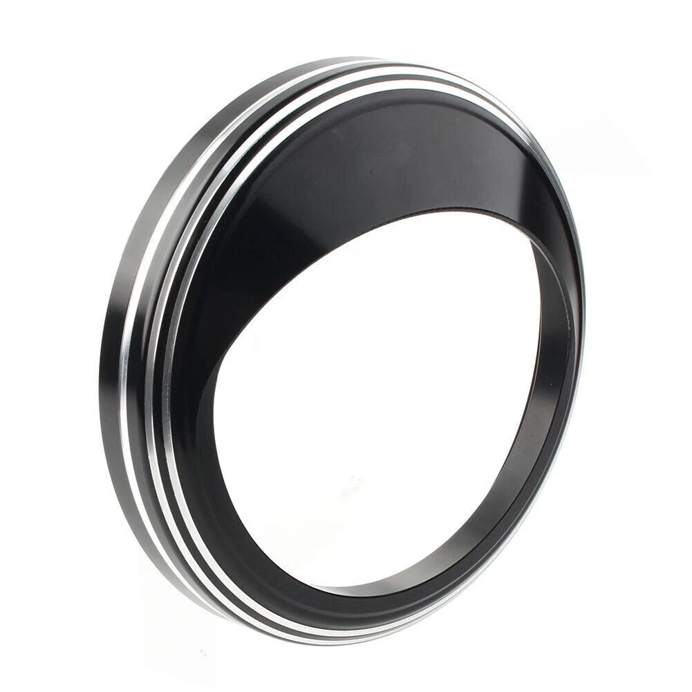 5" Speedometer Gauge Bezel Covers Trim Ring Visor Custom For Harley Road Glide