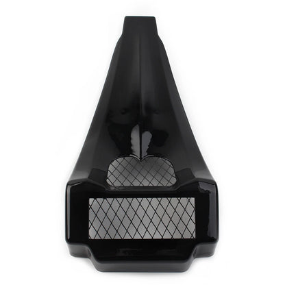 Front Stretched Chin Spoiler Black For Harley Touring Road Glide King 1997-13 US