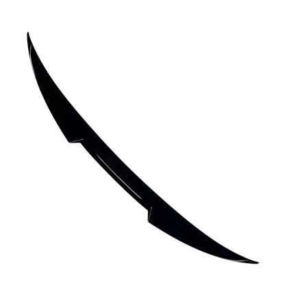 Glossy Blk Rear Trunk Spoiler Wing Lip For Audi A3 S3 RS3 4 Door Sedan 2021-25
