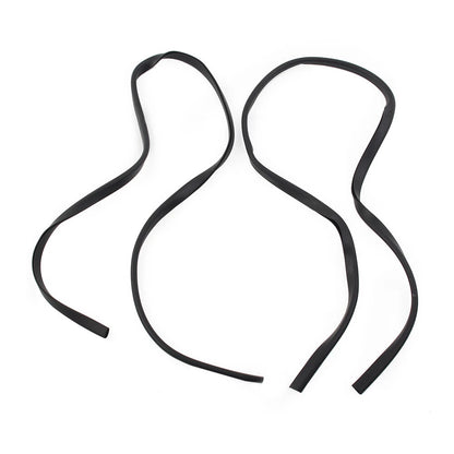 2pcs 31.9" Inner Fairing Trim Seal For Harley Touring Electra Street Glide Black