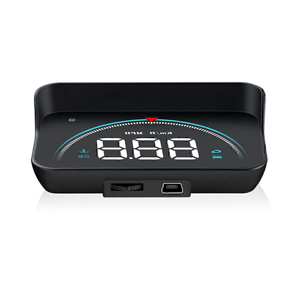 M8 Car HUD Head-up Display OBD2 II Overspeed Warning System Speed Voltage Alarm
