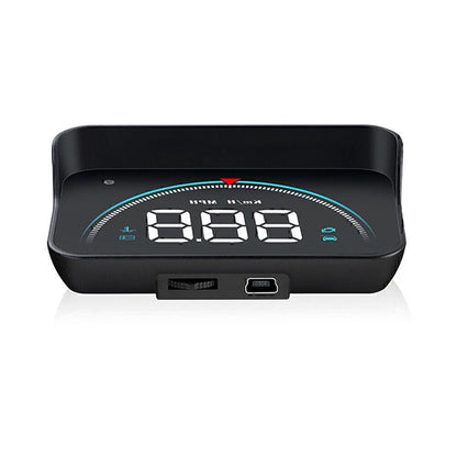 M8 Car HUD Head-up Display OBD2 II Overspeed Warning System Speed Voltage Alarm