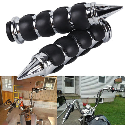 1" Motorcycle Handlebar Hand Grips For Harley Touring Road King Custom Sportster