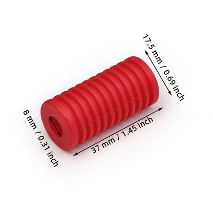 US 8MM Motor Gear Shift Shifter Lever Foot Pad Pedal Rubber Cover For Yamaha