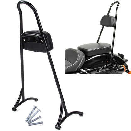 20" Tall Sissy Bar Backrest For 2004+ Harley Sportster XL XR Iron 883 1200 48 72