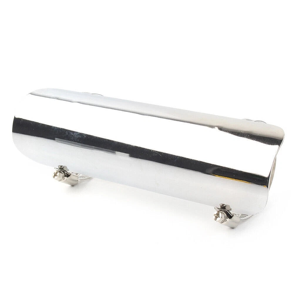 Exhaust Muffler Pipe Heat Shield Cover Protector for Harley Chrome Motorcycle US