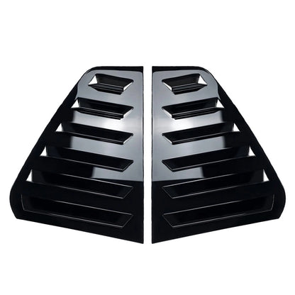 Rear Window Side Vent Shutter Louver Cover Trim For VW Golf MK7 MK7.5 2014-2019