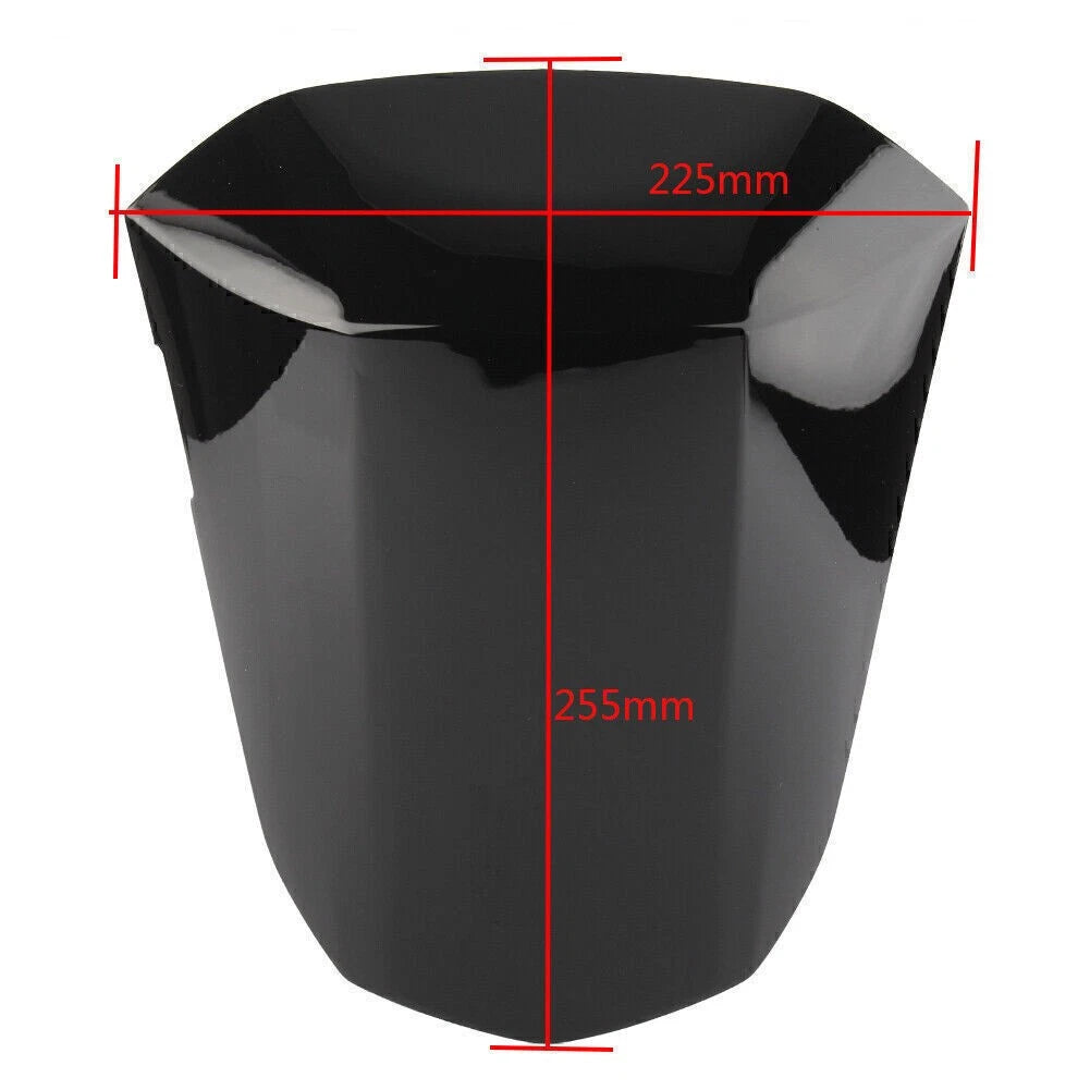Rear Pillion Passenger Cowl Seat Back Cover For SUZUKI GSXR1000 2017 -2023 BlACK