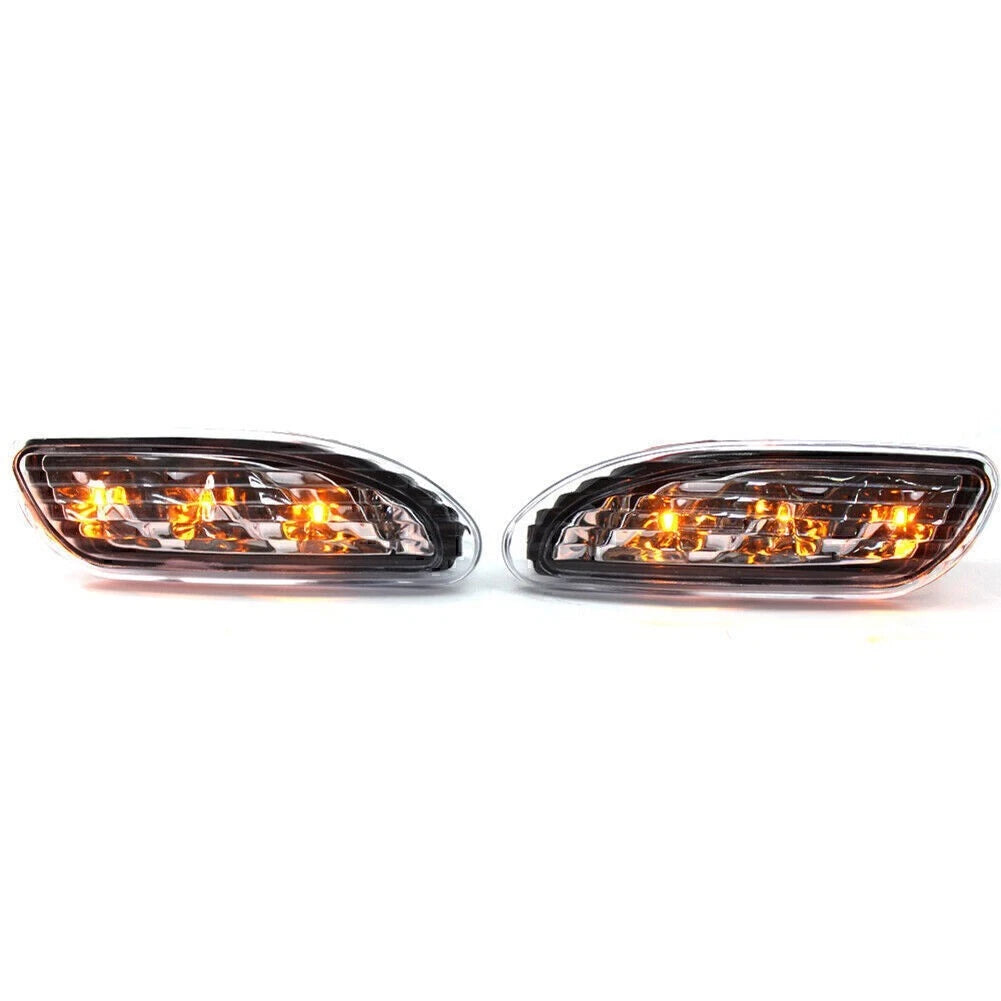 Clear Turn Signal Parking Side Marker Lights for Benz W203 C-Class 2001-2007 02