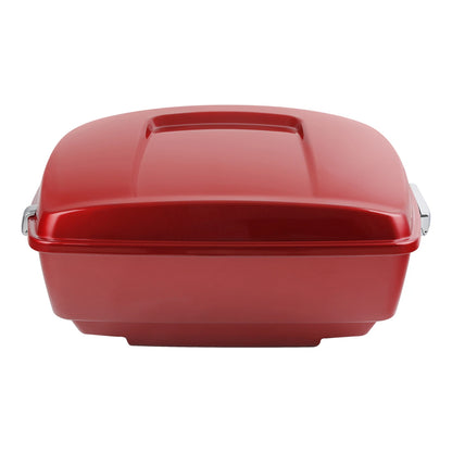 King Trunk Luggage Fit For Harley Touring Road King Glide Wicked Red 14-25 24 23