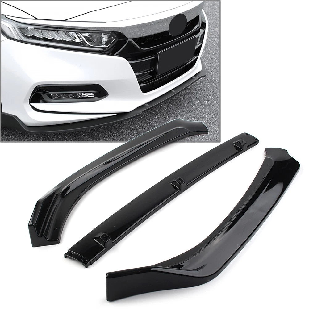 Front Bumper Cover Lip Spoiler Protection Bar for Honda Accord 2018 2019 2020 US