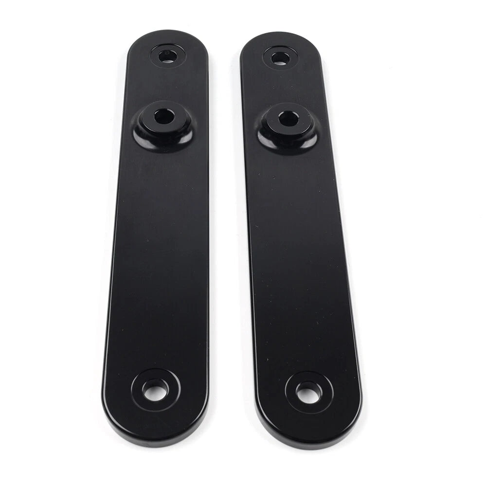 Front Turn Signal Relocation Mount For Harley Electra Street Glide Road King Blk