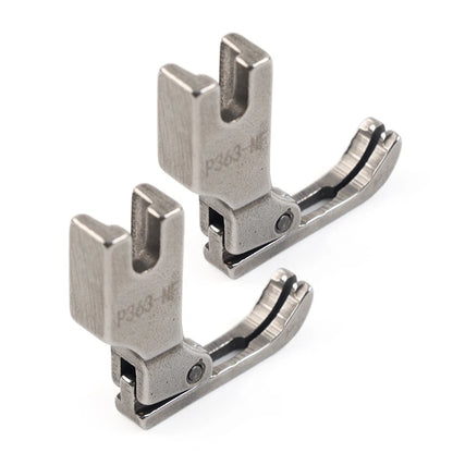2pcs P363-NF Narrow Zipper Foot For Needle Feed Sewing JUKI DLN-415 DLN-5410