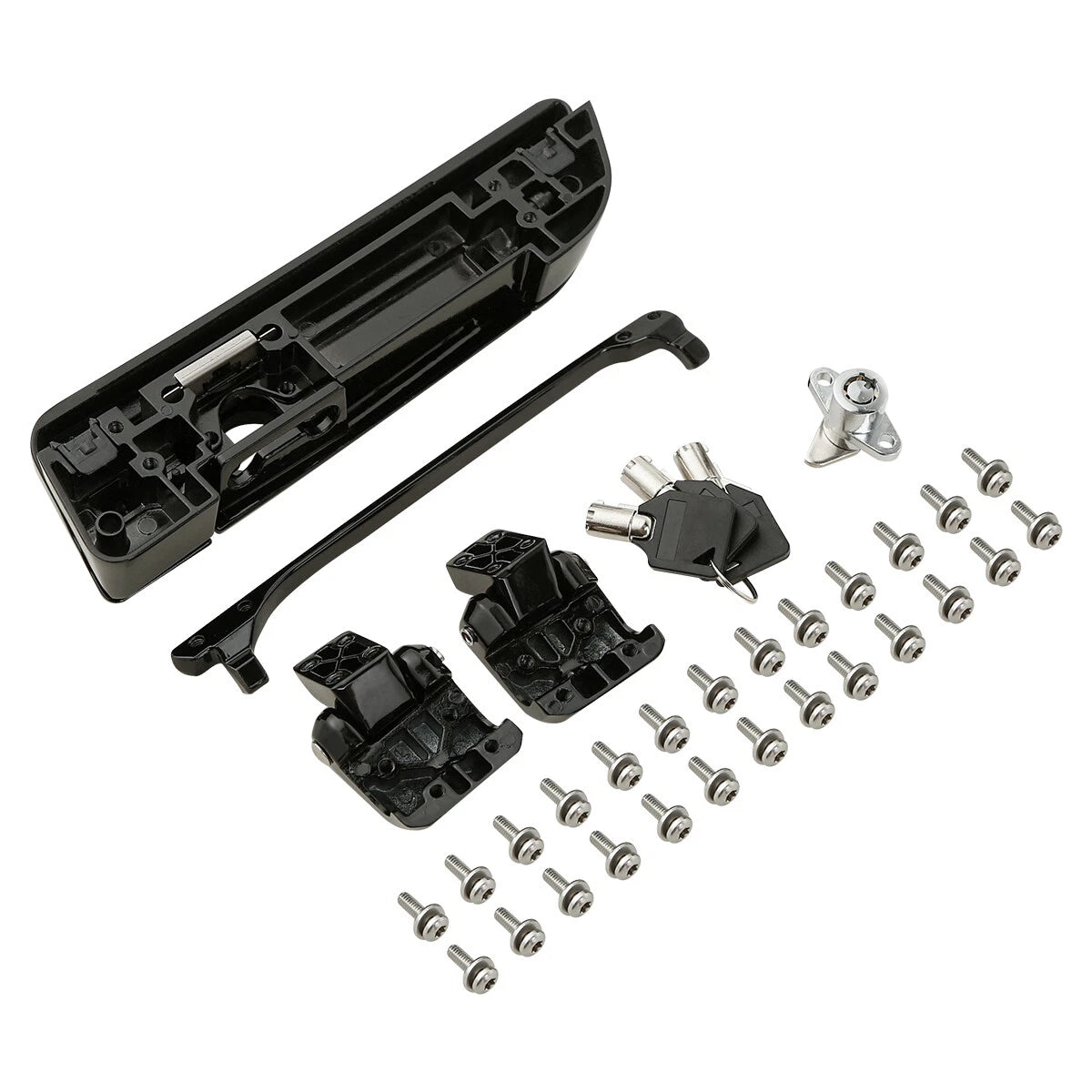 Black Trunk Lids Latches Fit For Harley Davidson Touring Electra Glide 2014-Up