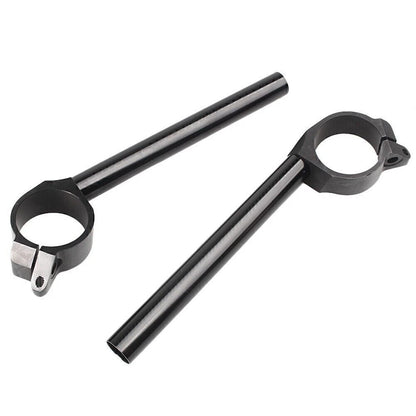 2pcs Handle Bar Handlebar Clip on Fit Yamaha YZF R6 2006 - 2010 Black Aluminum