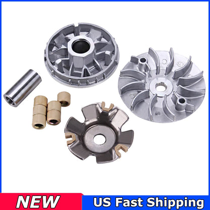GY6 110 125cc 150cc Scooter Moped ATV GO KART Roller FAN Clutch Variator Engine