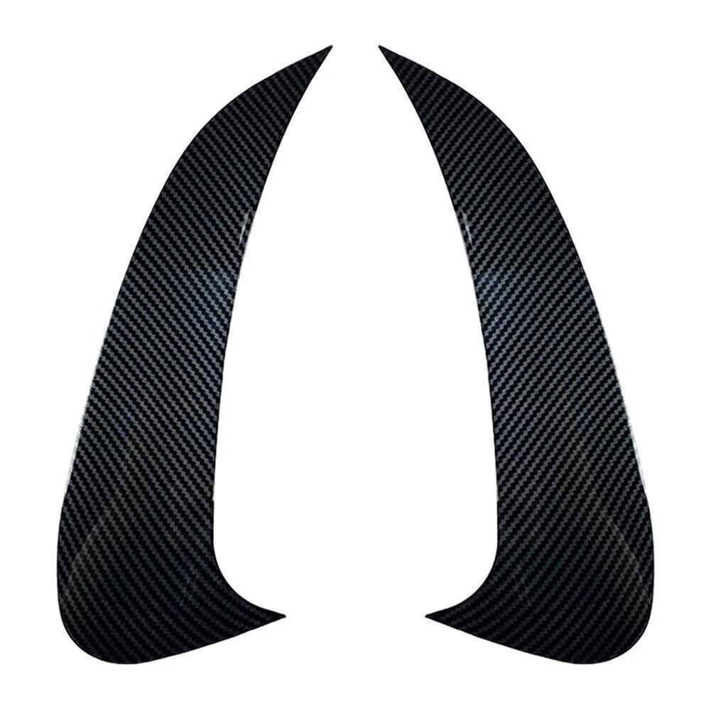 Pair Rear Bumper Splitter Spoiler Canard Air Vent For Mercedes Benz C-class W206