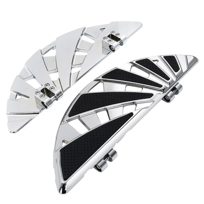 Rider Driver Floorboard Footrest Brake Pedal Fit For Harley Electra Glide 93-24
