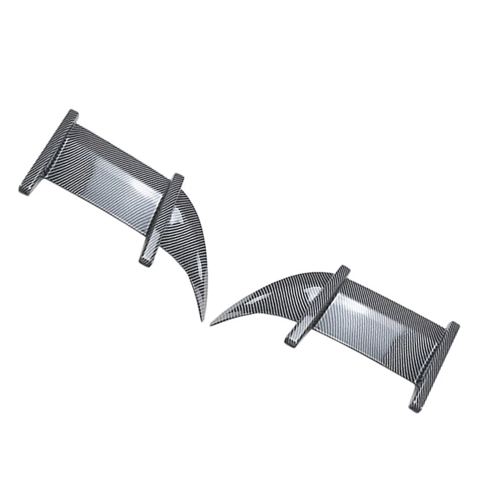 US 2pcs ABS Rear Roof Spoiler Wing Lip For VW Golf MK7 MK7.5 GTD R 2013-2019