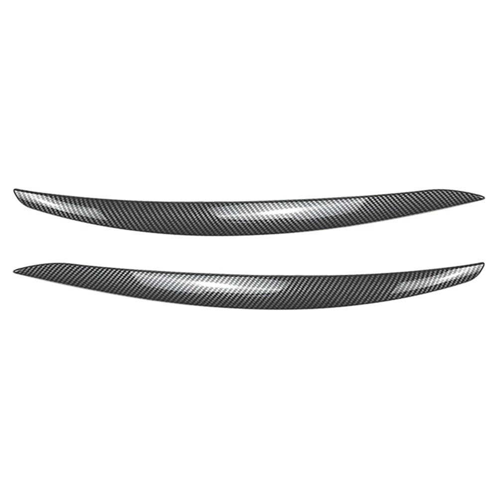 2x Headlight Eyebrow Cover Trim For BMW 3 Series E92 E93 2 Door Couple M3 05-13
