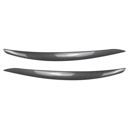 2x Headlight Eyebrow Cover Trim For BMW 3 Series E92 E93 2 Door Couple M3 05-13
