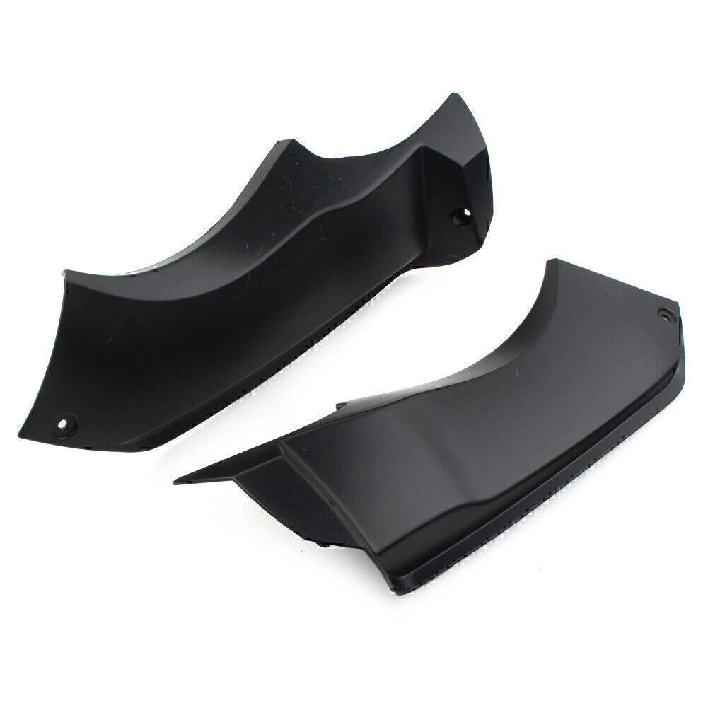 2pcs Motor Air Tube Cover Fairing Fit Kawasaki Ninja ZX 6R ZX6R 2003-2004 Black