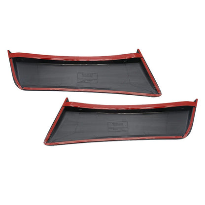 2PCS Black Quarter Panel Trim Side Scoops for 2015 2016-2019 Ford Mustang Roush