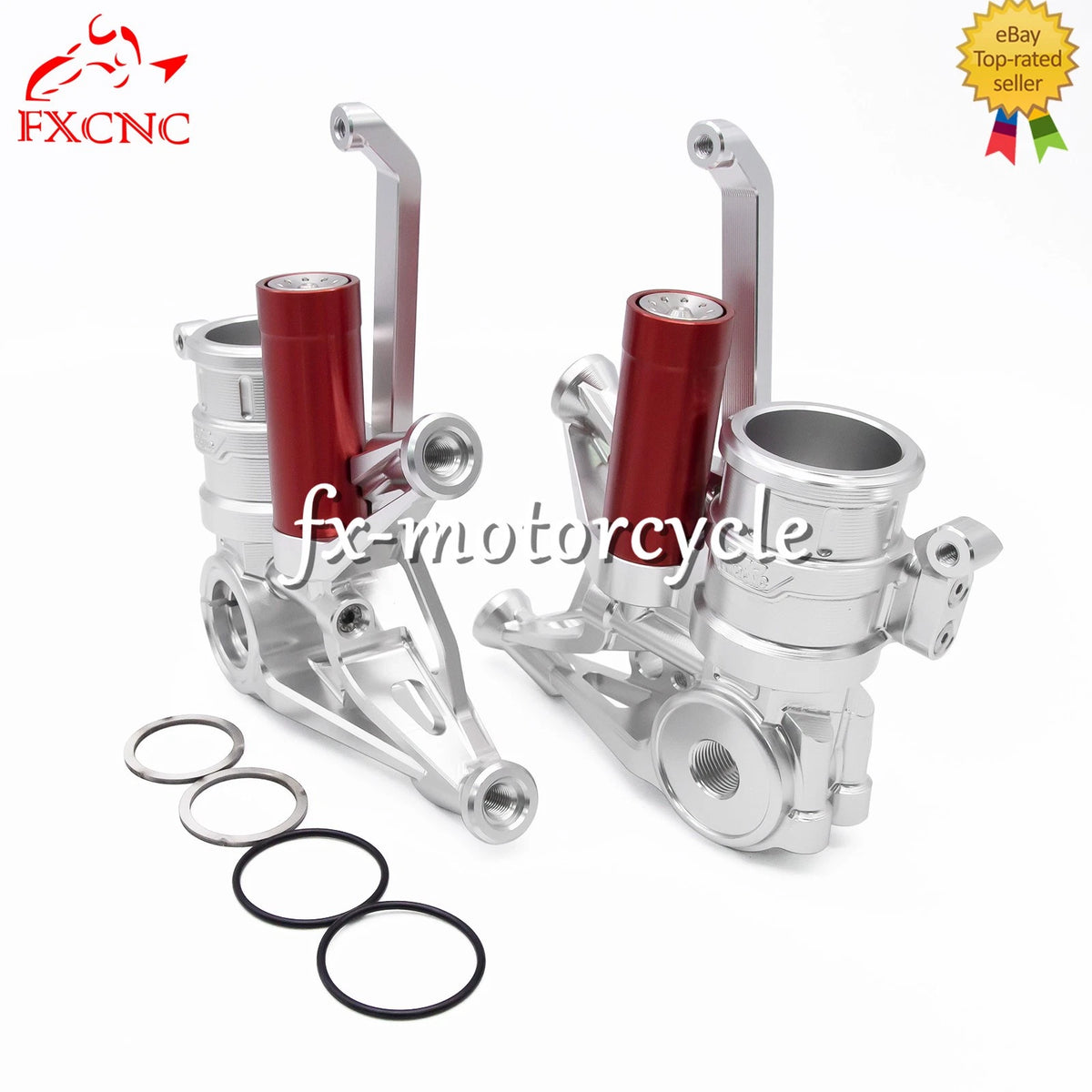 For Honda XADV750 2017-2026 Red Absorber Lower Shock Mount Support Base Aluminum