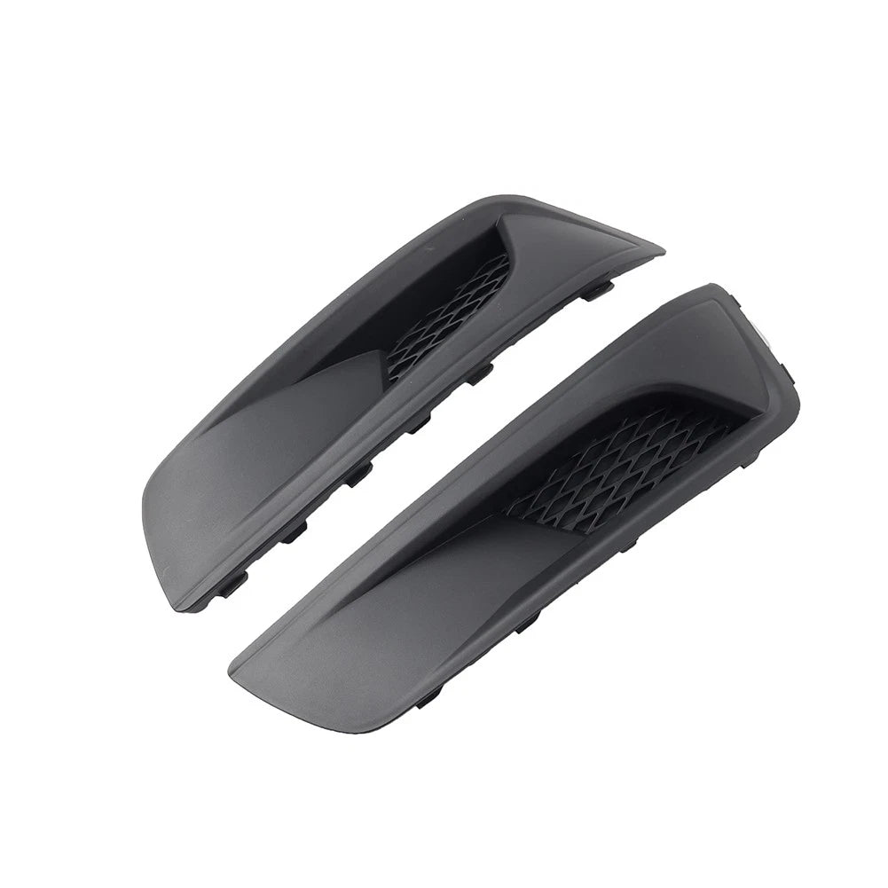 2pcs Front Bumper Fog Light Trim Bezel Cover Black For Subaru Legacy 2010-2012
