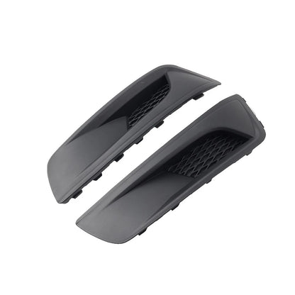 2pcs Front Bumper Fog Light Trim Bezel Cover Black For Subaru Legacy 2010-2012