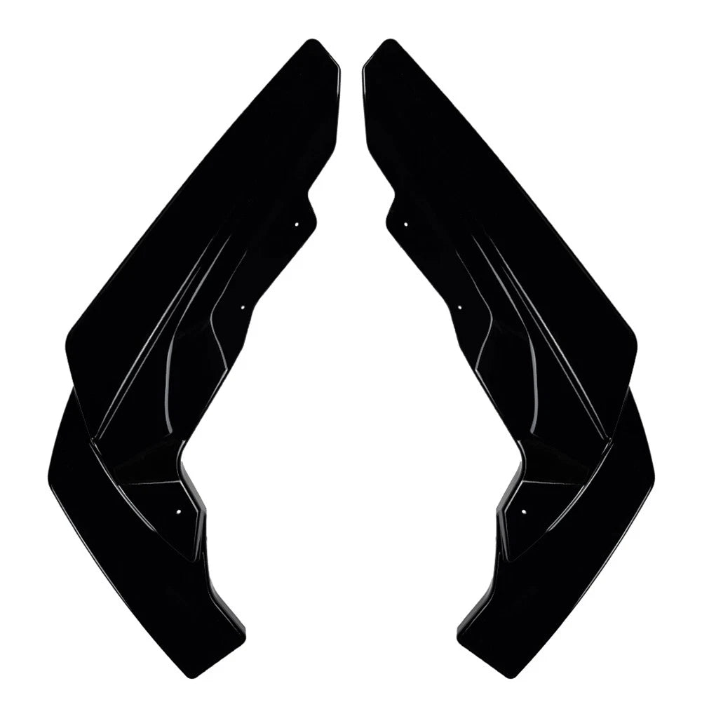 Rear Bumper Side Spoiler Splitter Lip For BMW 2 Series M2 G87 2023-24 Glossy Blk
