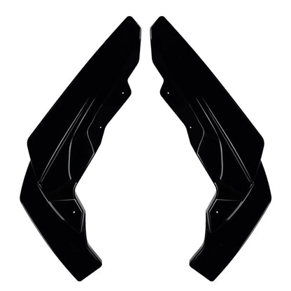 Rear Bumper Side Spoiler Splitter Lip For BMW 2 Series M2 G87 2023-24 Glossy Blk