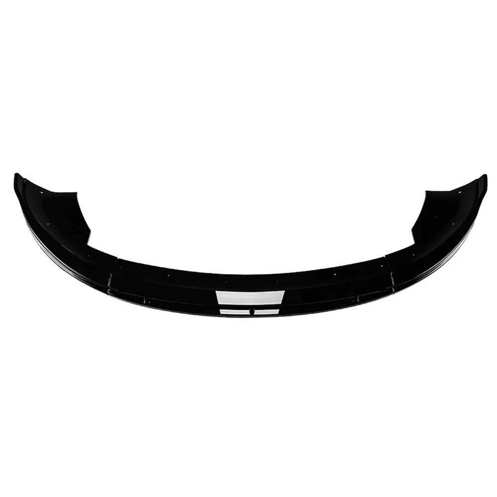 Glossy Black Front Bumper Spoiler Lip Body Kit For Tesla Model 3 2024-25