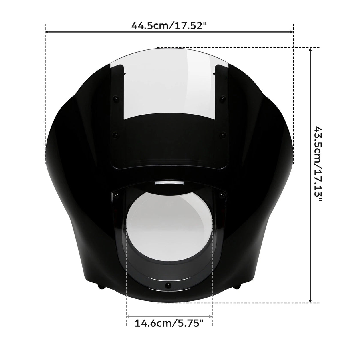 Quarter Fairing Clear Windshield & 49mm Fork Clamps Fit For Harley Sportster XL