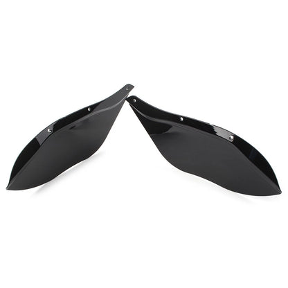 1 Pair Fairing Windshield Air Deflector For Harley Street Electra Glide 96-13 US