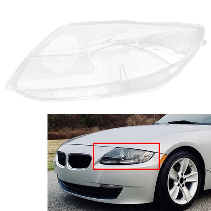 Right Headlight Headlamp Transparent Lens Cover Replacement For BMW Z4 E85 03-08