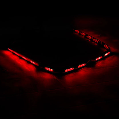 Trunk & Saddlebag Decoration Trim LED Light For Honda Goldwing GL1800 01-11