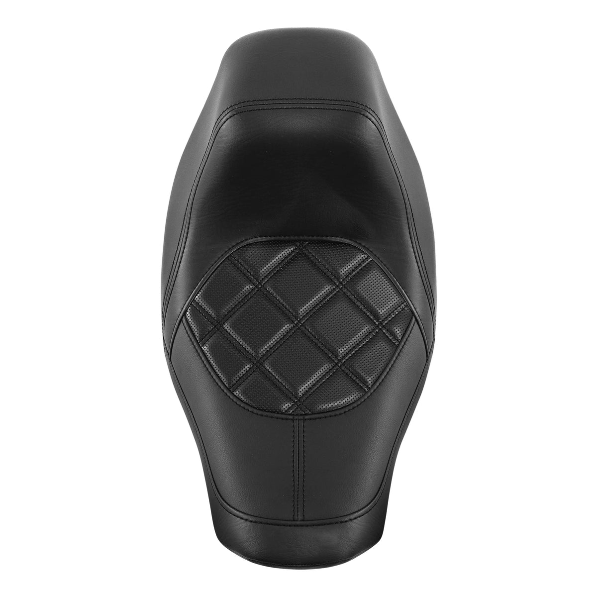 Blcak Solo Rider Driver Seat Fit For Harley Low Rider FXLR FXLRS FXLRST 2018-Up