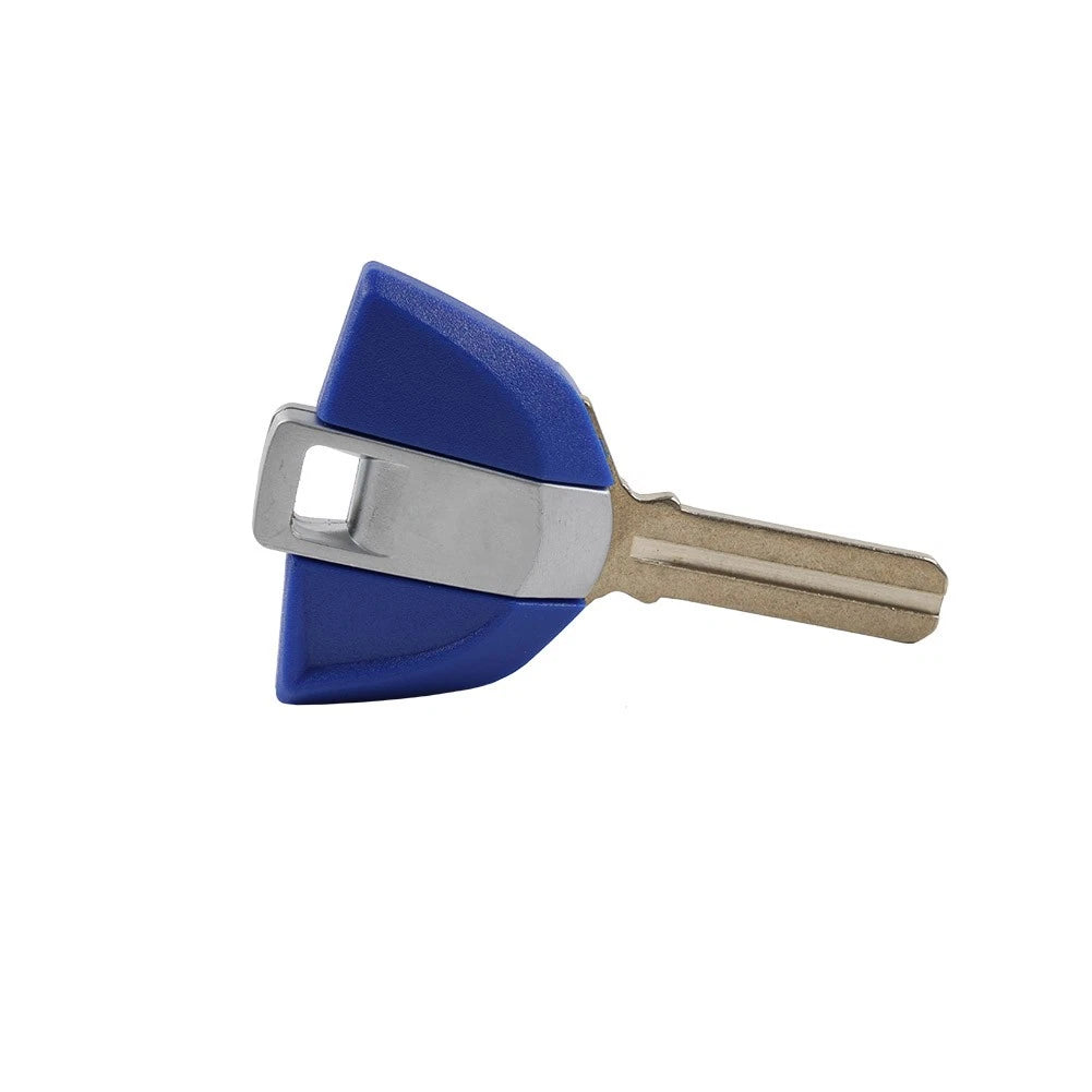 Uncut Blade Blank Ignition Key Blue For BMW S1000RR S1000R R1200RT R1200GS F800G